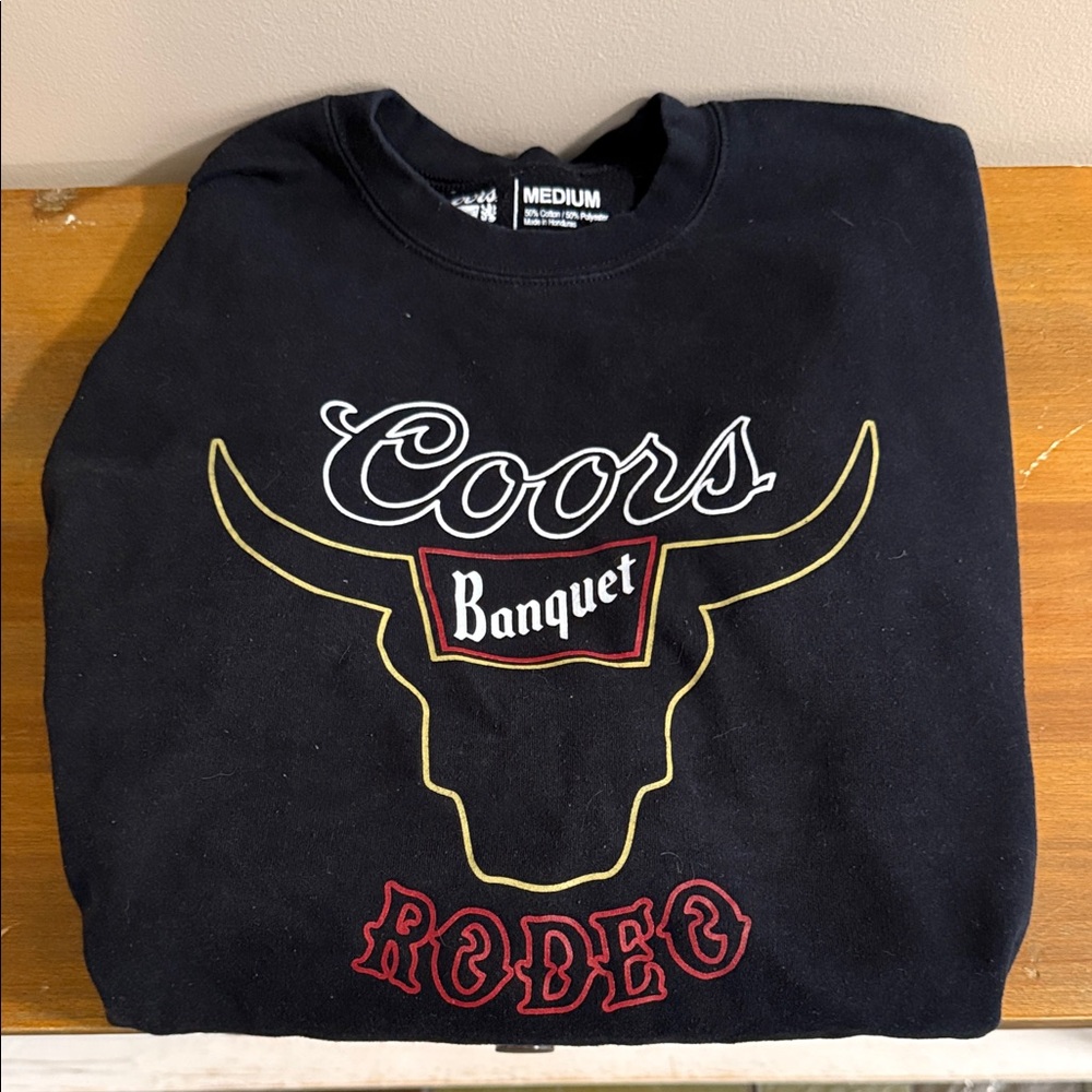 Black Rodeo Graphic Sweatshirt - Medium